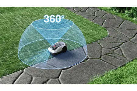 Robot tondeuse Ecovacs Goat O500 Panorama Blanc