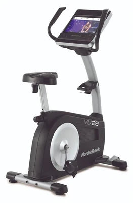 Vélo d'appartement NordicTrack Vélo d'appartement VU29 connecté iFIT / Écran tactile 14 HD / Effective 9kg