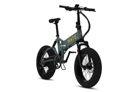 Vélo électrique Mate. Mate X Fatbike Jet Grey