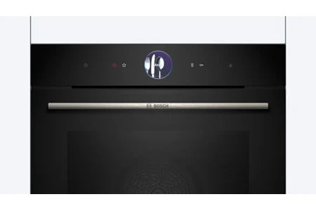 Four encastrable Bosch Série 8 Four intégrable avec fonction vapeur 60 x 60 cm Noir HRG7764B1