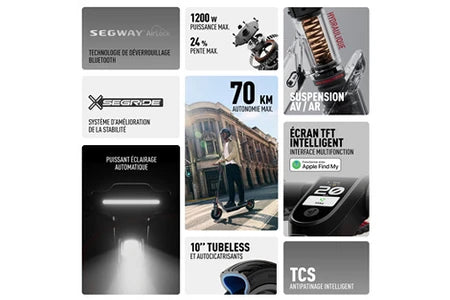 Trottinette électrique Segway Ninebot F3 Pro E