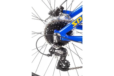 VTT Eden Bikes Vélo VTT 26 Mixte Bleu ATLAS / avec Cadre rigide et Fourche télescopique