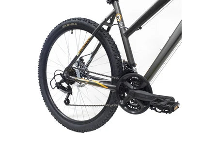 VTT GENERIQUE Vélo VTT 27,5'' Télescopique Femme Discovery Adventures Freins à disque - Cadre Alu - Poignées gâchettes & Dérailleur Shimano