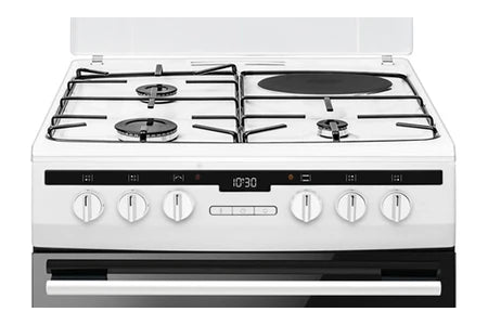 Cuisinière mixte Thomson TMMP63.3WH blanche