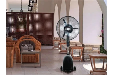 Ventilateur Purline Ventilateur brumisateur à haut débit et réservoir de 49 L MISTY 12 Noir