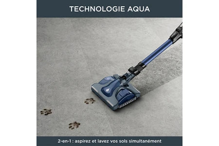 Aspirateur balai Rowenta Aspirateur balai laveur sans fil X-FORCE FLEX 14.60 Modele Aqua YY5508FE
