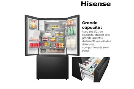 Réfrigérateur multi-portes Hisense RF793N4SAFE