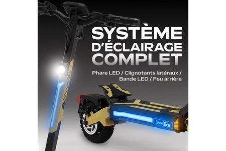 Trottinette électrique Urbanglide Urbanglide 1000GT 2x2 - 23.2Ah/52V