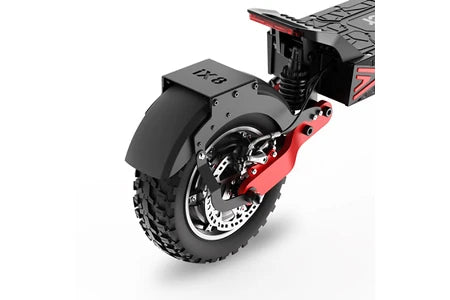 Trottinette électrique iScooter Trottinette Electrique iX8 65-70km 1200W*2 48V20Ah Pneus 12 Pouces,Double Entraînement,4 Vitesses Réglables ,150 kg,Avec Sac et écran