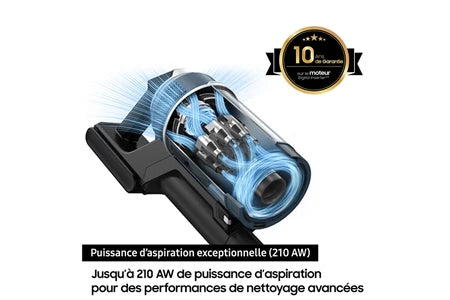 Aspirateur balai Samsung Bespoke Jet Plus - Complete VS20B95C43W