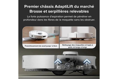 Aspirateur robot Roborock QREVO CURV