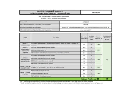 Aspirateur robot Roborock Qrevo Edge 5V1 Black
