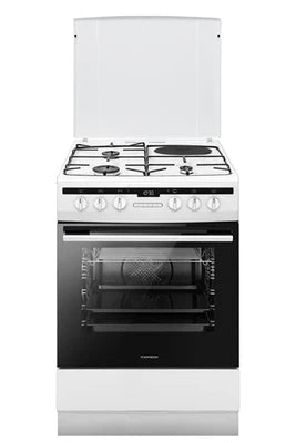 Cuisinière mixte Thomson TMMP63.3WH blanche