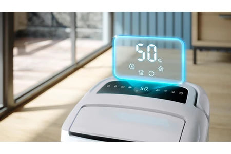 Déshumidificateur Philips 2-en-1 Purificateur d'air HEPA Serie 5000 DE5305/11 Blanc