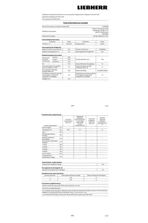 Cave multi-températures Liebherr EWTGB 1683-26