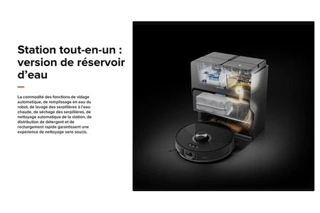 Aspirateur robot Roborock Aspirateur Robot S8 MaxV Ultra Black