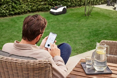 Robot tondeuse Ecovacs Goat O500 Panorama Blanc