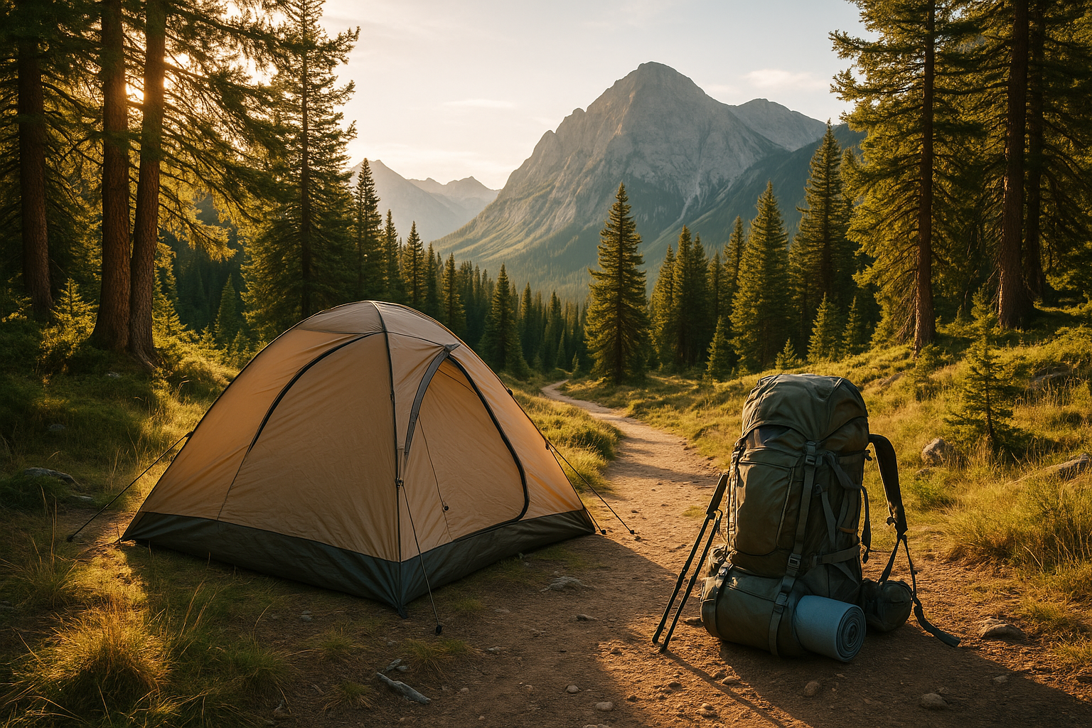 Camping et randonnée