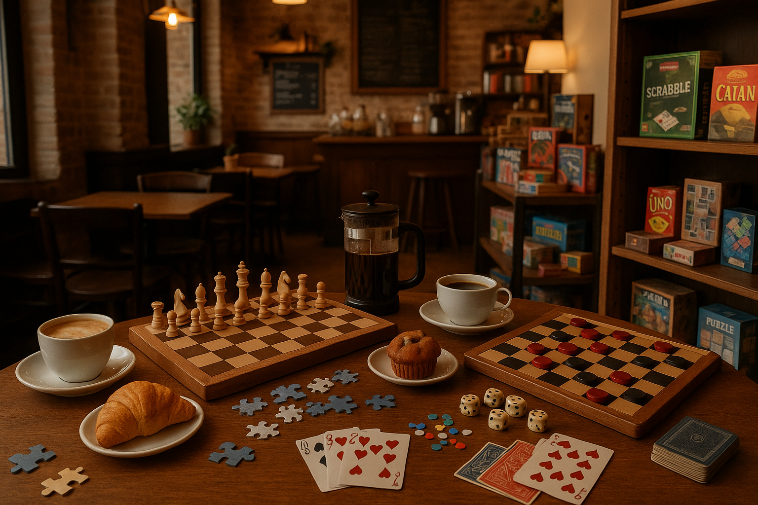 Jeux de café et jeux divers