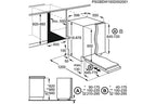 Lave-vaisselle encastrable Electrolux EEQ47300L - ENCASTRABLE 60CM