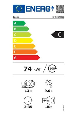 Lave-vaisselle pose libre Bosch SMS4ETI28E