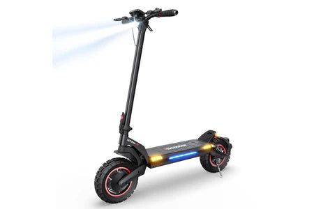 Trottinette électrique&nbsp;iScooter Trottinette Electrique iX7 Pro 1000W*2 Double Entraînement-Autonomie 80km- 17.5Ah- Pneus 10 Pouces 150 kg-Avec Écran LCD et Sac