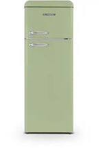 Réfrigérateur congélateur en haut Schneider SCDD208VVA vintage retro annees 50