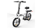 Vélo électrique&nbsp;Hitway Vélo Électrique pliant - BK5 - Pneu 16 pouces - Blanc