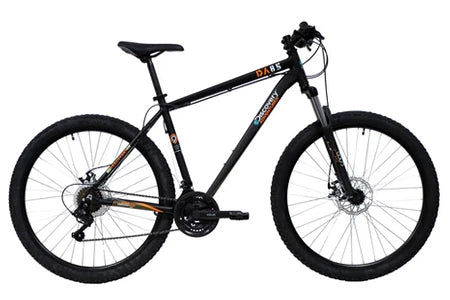 VTT GENERIQUE Vélo VTT 27,5'' Télescopique Homme Discovery Adventures Freins à disque - Cadre Alu - Poignées gâchettes & Dérailleur Shimano