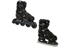 Rollers Raven Roller en ligne Pulse Pro du 43 au 46 + patin a glace Adulte Enfant Mixte taille ajustable