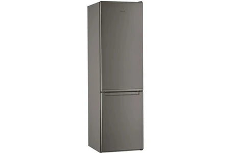 Réfrigérateur 1 porte Whirlpool Réfrigérateur Congélateur Bas - W5921Eox2 - 372 L (261L +111 L) - Froid Statique - L59,5 Cm X H 201,1 Cm - Optic Inox