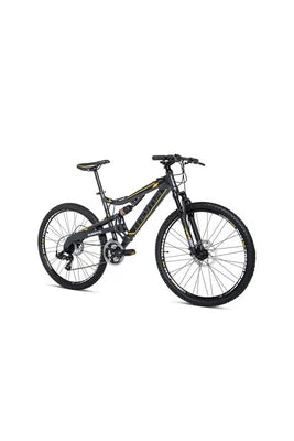 VTT Moma Bikes Vélo VTT, EQX 27,5- 5.0 , Aluminium, SHIMANO 24V, Freins a Disque, Double Suspension, Taille L-XL