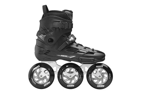 Rollers Roces Roller freestyle ego 3x110 t.i.f. noir/argent taille 41 noir/argent