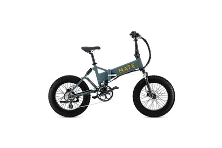 Vélo électrique&nbsp;Mate. Mate X Fatbike Jet Grey
