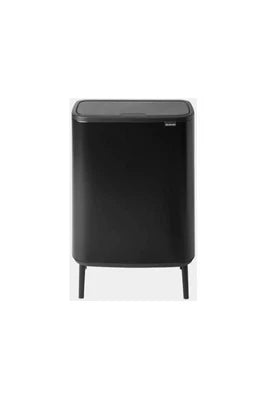 Poubelle Brabantia Poubelle Touch Bo Touch Bin Hi, 60L - Matt Black 130229
