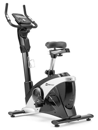 Vélo d'appartement Hop-Sport Vélo d'appartement HS-090H Apollo, Masse d'inertie 13 kg, Vélo d’intérieur, Contrôle par application, 12 programmes d'entraînement, Résistance 32