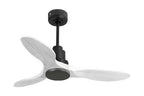 Ventilateur de plafond Klassfan Ventilateur de plafond Réversible Thermostat Wifi Moteur à courant continu Toits en pente Télécommande Hypersilence Mémoire Shopify Vendible