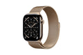 Apple watch Apple Watch Series 11 GPS + Cellular 46mm Boitier en Titane Or avec Boucle Milanaise Or - S/M