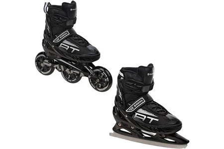 Rollers Raven Roller en ligne Profession grande roue du 35 au 39 + patin a glace Adulte Enfant Mixte taille ajustable