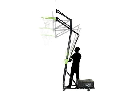 Autre jeu de plein air EXIT Panneau de basket mobile à roulettes Galaxy - vert/noir