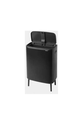 Poubelle Brabantia Poubelle Touch Bo Touch Bin Hi, 60L - Matt Black 130229