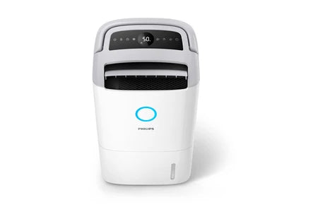 Déshumidificateur Philips 2-en-1 Purificateur d'air HEPA Serie 5000 DE5305/11 Blanc
