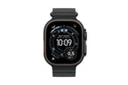 Apple watch Apple Watch Ultra 3 GPS + Cellular 49mm Boitier en Titane Noir avec Bracelet Océan Noir
