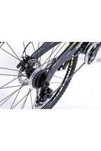 VTT Moma Bikes Vélo VTT, EQX 27,5- 5.0 , Aluminium, SHIMANO 24V, Freins a Disque, Double Suspension, Taille L-XL