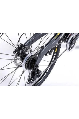 VTT Moma Bikes Vélo VTT, EQX 27,5- 5.0 , Aluminium, SHIMANO 24V, Freins a Disque, Double Suspension, Taille L-XL