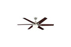 Ventilateur Westinghouse Ventilateur de plafond cayuga 152cm nickel - -