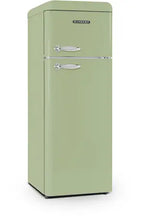 Réfrigérateur congélateur en haut Schneider SCDD208VVA vintage retro annees 50