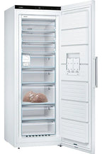 Congélateur armoire Bosch Serie | 6 GSN58AWCV - Congélateur - vertical - largeur : 70 cm - profondeur : 78 cm - hauteur : 191 cm - 366 litres - classe C - blanc