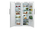 Congélateur armoire Whirlpool UW8 F2Y WBI F 2 - Congélateur - vertical - largeur : 59.5 cm - profondeur : 63 cm - hauteur : 187.5 cm - 263 litres - classe E - blanc global