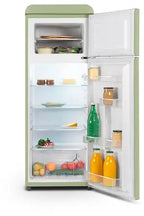 Réfrigérateur congélateur en haut Schneider SCDD208VVA vintage retro annees 50